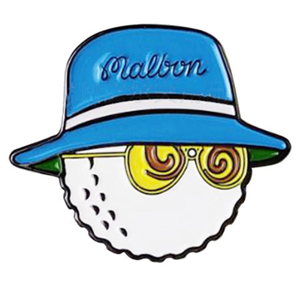1 stk Golf Cap Clips Mark Golf Ball Posisjon Avtakbar golfhatt M Blue D