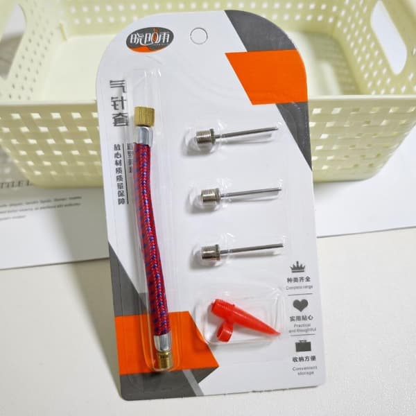 Ballongoppblåsingssett Multifunksjonell luftpumpe dyseadapter