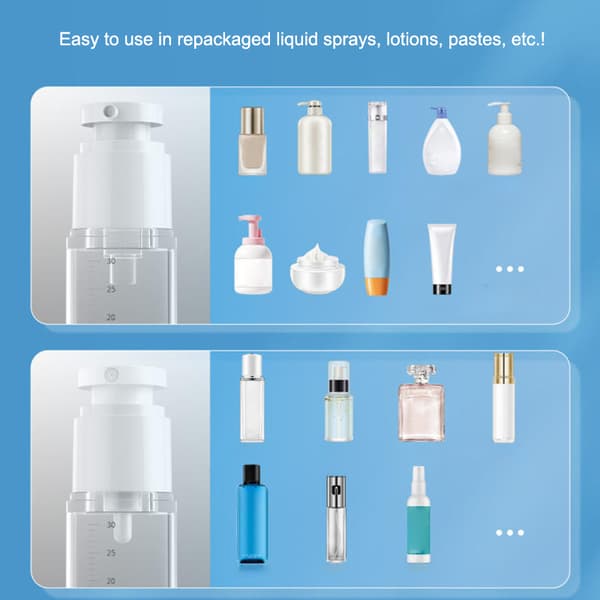 15/30/50 ml AS tyhjiövoide-suihkepullo mitta-asteikolla matkakäyttöön Spray bottle 30ml