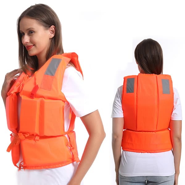 Ny Orange Vuxen Barn Foam Flotation Simning Flytväst Ve B