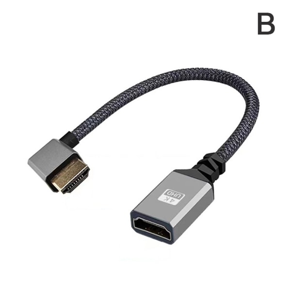 4K HDMI-yhteensopiva uros-naaras-jatkokaapeli Micro/Mini HD A