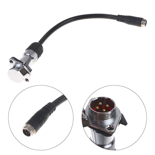 4Pin J6P JH6 Dedikerad backkamera backbildsanslutning female