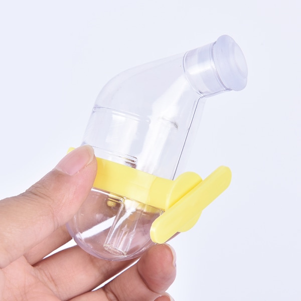 Husdjursdrickande Automatisk vattendricksskål för hamstervatten D Yellow glass