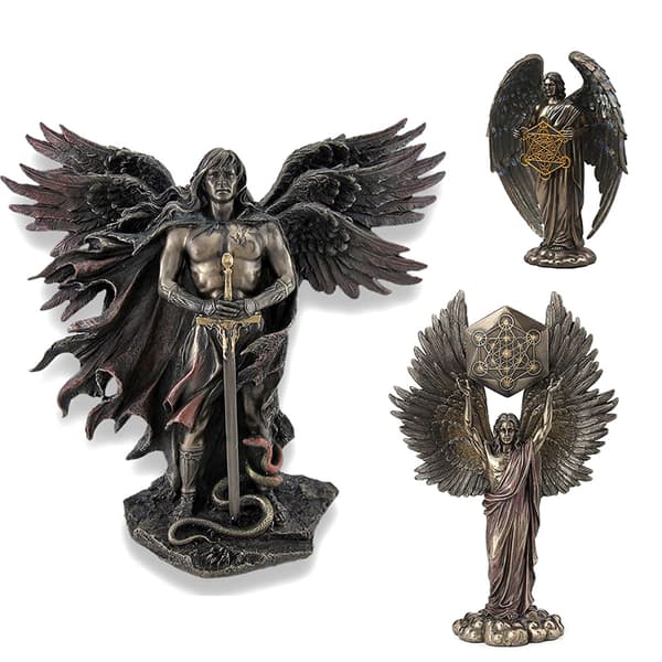 Talmudisk jødedom Metatron-engel som holder den hellige livsblomsten G C