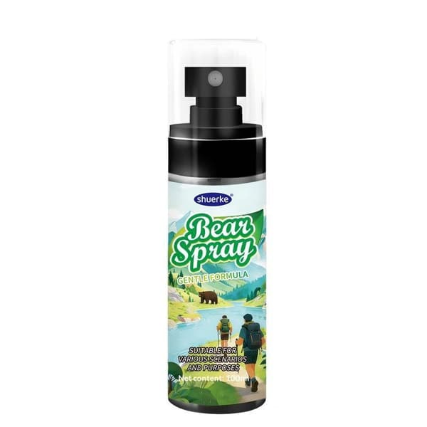 100 ml vildtdyrsafvisende spray til vandreture og camping til beskyttelse A3