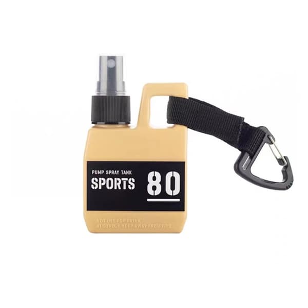 80ml Outdoor Camping Portable Pump Parfume Genopfyldelig Spray Bot black