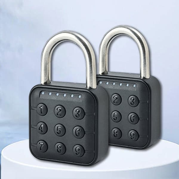 Smart biometriskt fingeravtryck Smart dörrlås Nyckellöst snabbupplåsning Password Lock