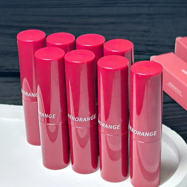 HERORANGE Klar Vannlys Solid Lipgloss Jelly Fuktighetsgivende A6