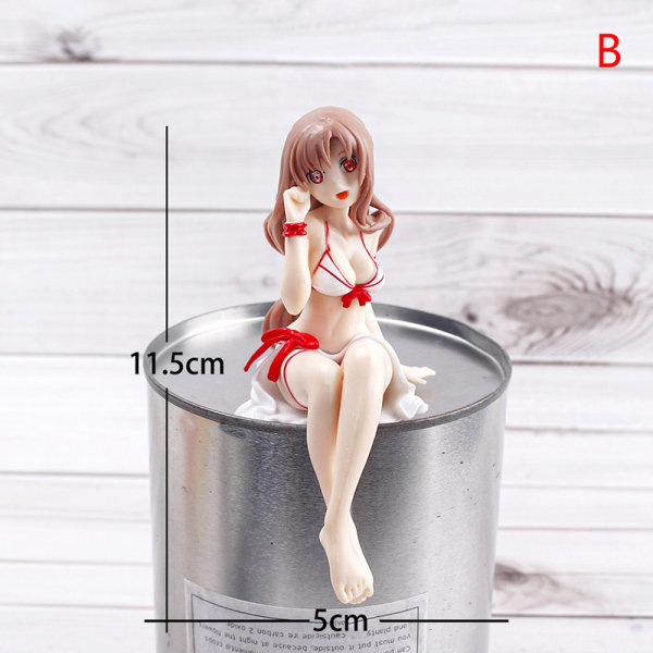 Seksikäs Bikini Girl Toimintafiguuri Anime Collection Malli Toys Car 2#