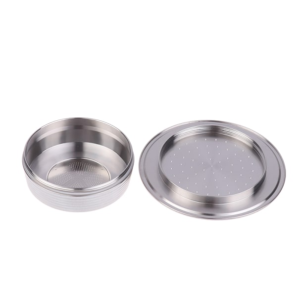 Til Senseo HD7801 kaffemaskine rustfrit stål sølv kapsel filter