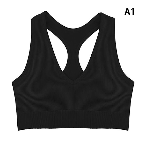 Dame Sports BH Top Push Up Fitness Yoga BH Undertøj Sport T Pink