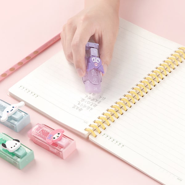 Cartoon Student Portable Eraser Skrivesaker Miljøfrit