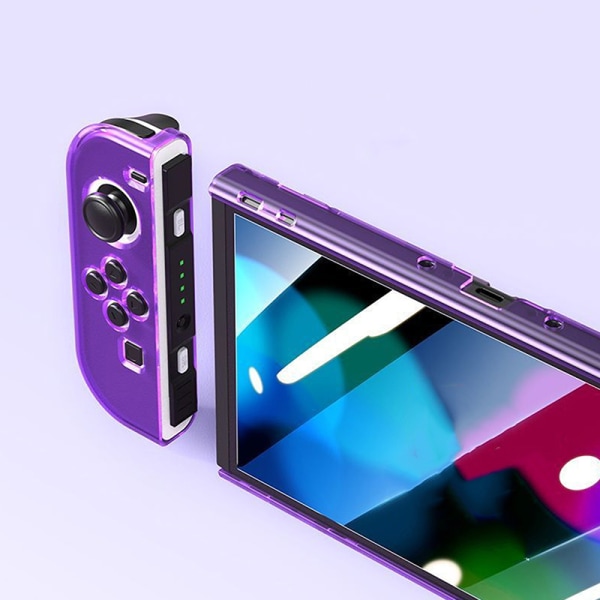 Beskyttelsesveske som er kompatibel med Nintendo Switch OLED Purple
