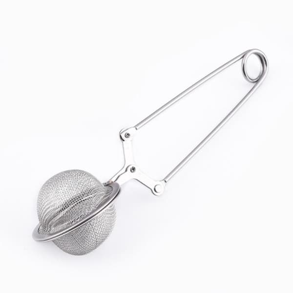 1 stk. teballfilter i rustfritt stål for løse teblader og urter