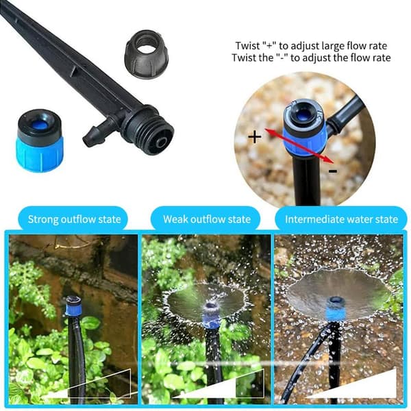 10 st/20 st satser 18 cm droppspridare bevattningssystem för vatten 10pcs