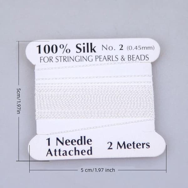 #4 0.6mm*2meter Flerfarget Silketråd For Kvinner DIY Smykker M A22