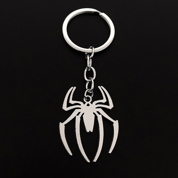 Personlig spindel nyckelring Araneid djur nyckelring metall nyckel A1