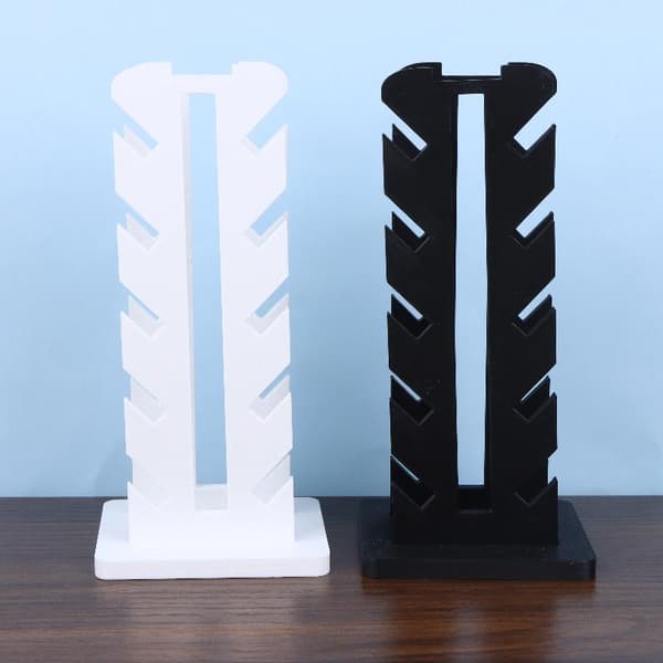 3D-utskrift Finger Skateboard Förvaringsställ Finger Skateboard Eller White