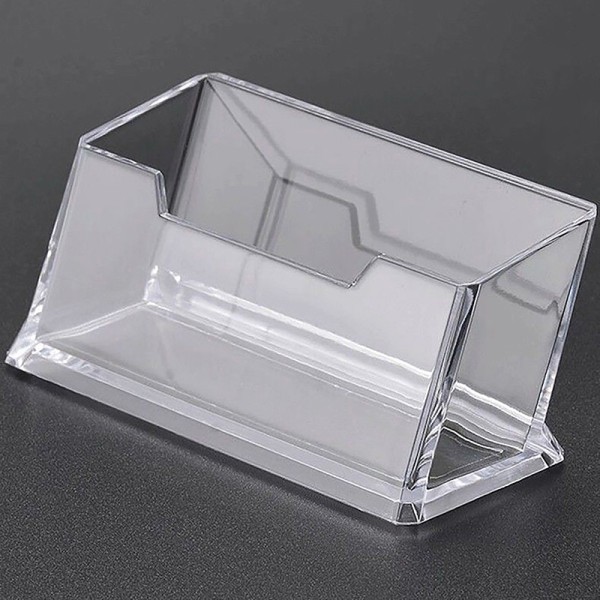 Klar Skrivbordshylla Box Förvaring Display Stativ Akryl Plast Tran A2