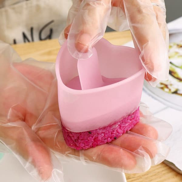 5 stk Cartoon Shape Risbold Sæt Sushi Form Bento Stamper Kitc Blue
