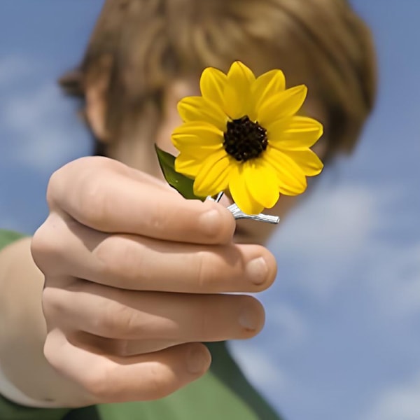 Blomsterbrosch i grenform B