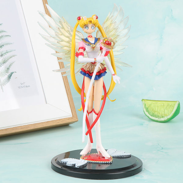 1 st 18 cm tecknad måne Vacker flicka Vatten Ice Moon Kawaii Anim