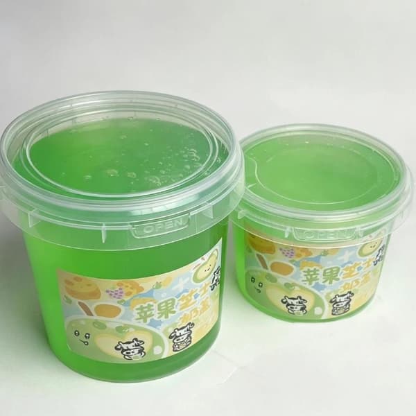 1 st 350 ml ostmjölkslockstil slem tjock bubbelkitt icke-S A2