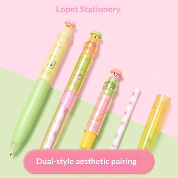 Kreativ 0,5 mm Relax Switch Pen Smidig Skrivning Anti-Fidget Cli onesize