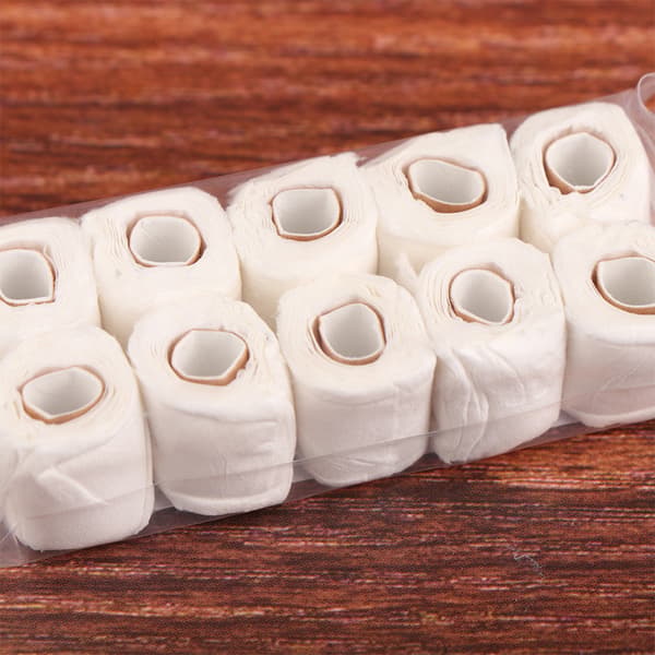 1:12 Dukkehus Miniaturerulle af silkepapirhåndklæderullemodel
