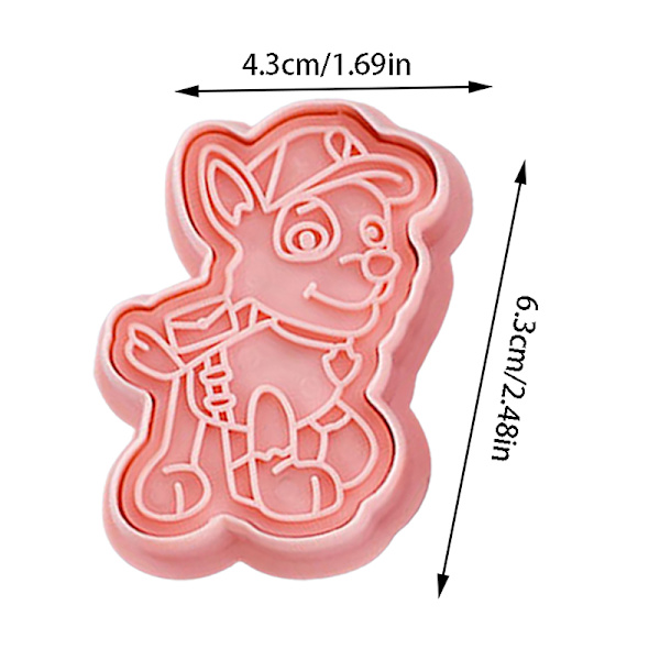 PAW Patrol Biscuit ter Set ting Mould Cookie Pastry Mold ter