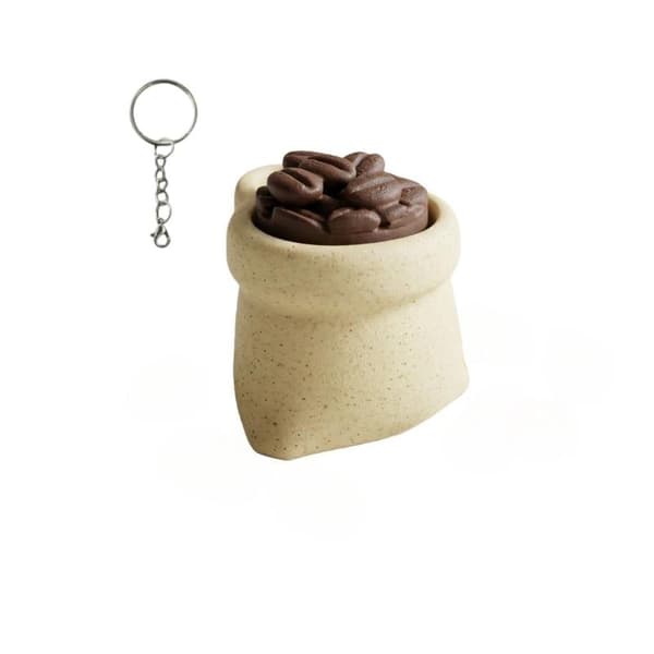 3D-printad kaffebönssimulering kaffekopp stressavlastande