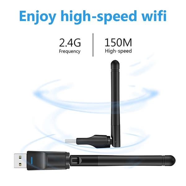 150Mbps Mini USB WiFi-sovitin MT7601 langaton verkkokortti Wifi A