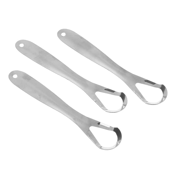 Tungeskraper i rustfritt stål Tannpleie Oral 10pcs