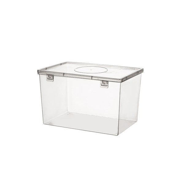 Brödförvaringslåda Brödbehållare Transparent Brödlåda Plast 1PCS