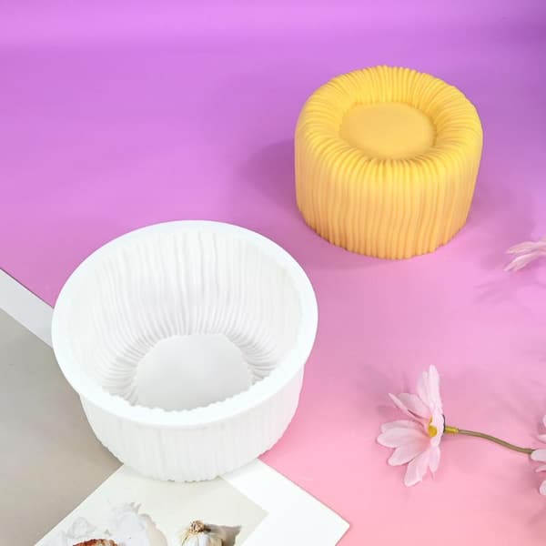 3D Mousse Kakeform Sjokolade Dessert Bakverk Silikonform Bak A