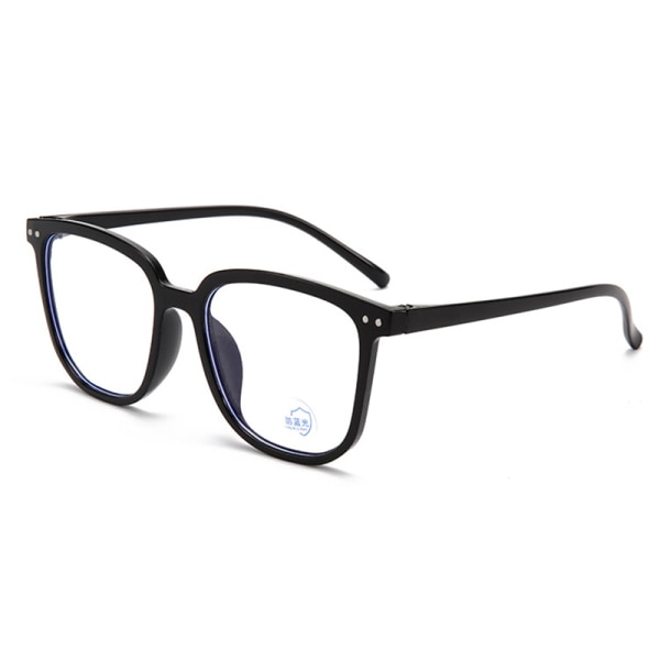 Ljusram Antiblå glasögon Transparenta optiska glasögon B