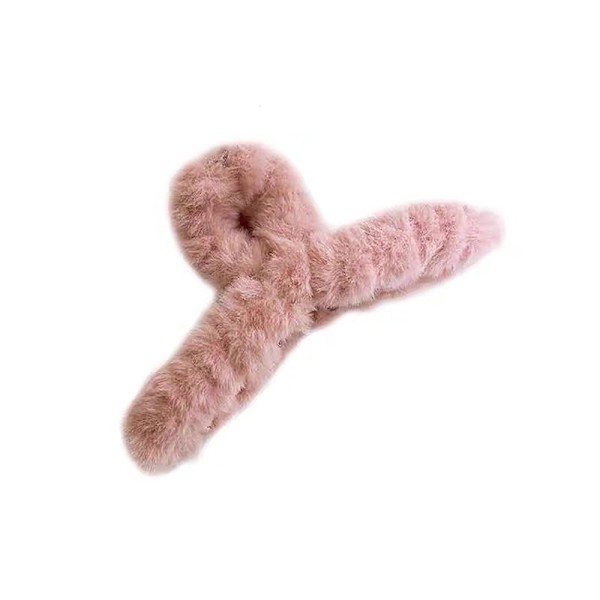 n Stil Vinterplysj Hårklo Mote Elegante hårnåler Enkel A8