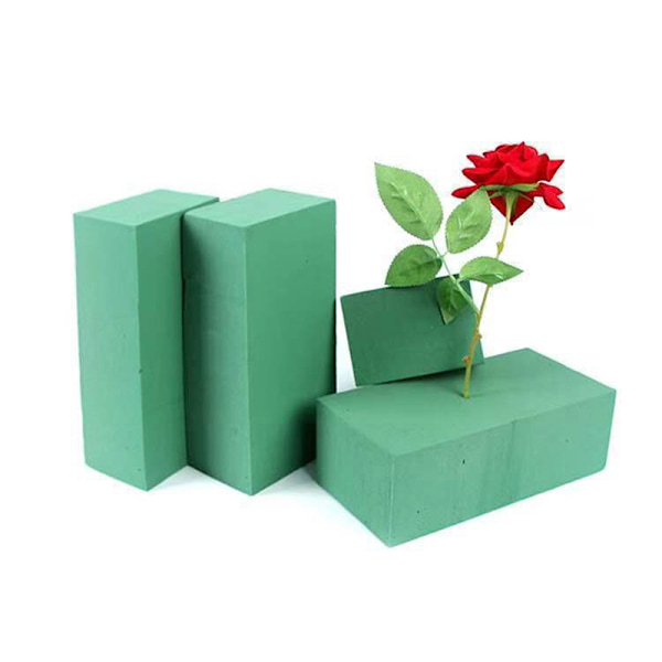 Firkantede Blomsterskum Mursten Blomster Mudder Blomsterhandler Blokke Fest Suppl A