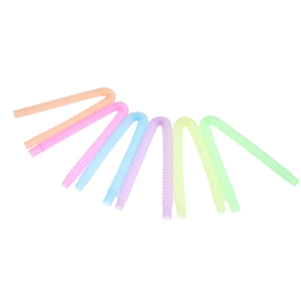 5 stk sensorisk lysende rør leketøy Bellow Stress Multicolor