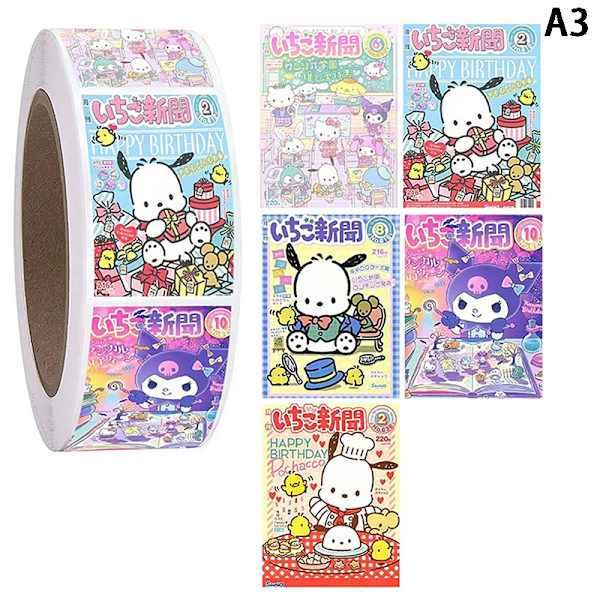 Sanrio Melody Big Ear Dog Kulomi Tarra Leivonta Pakkaustarra A3