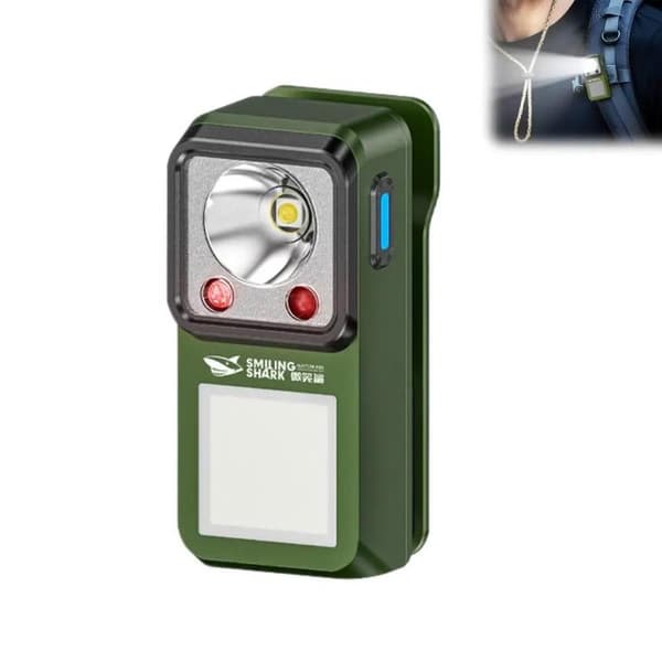 LED-magneettivalaisin Green