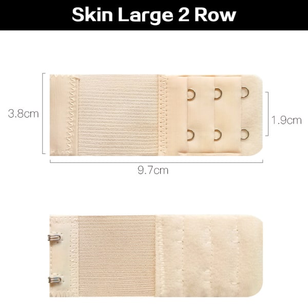Kvinder BH Extenders Strap Extenders Spænder Elastic Extender Br 16(A 2R3H skin)