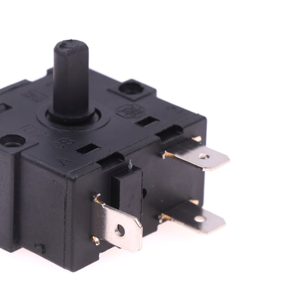 3/5 pin 2/4 posisjon dreiebryter velger AC 250V 16A elektr. B