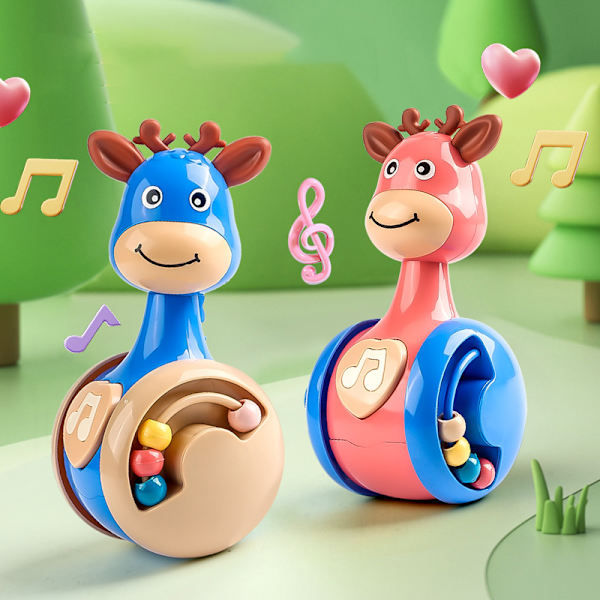 Roly Poly Babyleksaker 6 till 12 månader Pink
