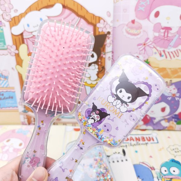 Sarjakuva Sanrio Air Cushion Comb Kuromi Cinnamoroll MyMelody Ani A3