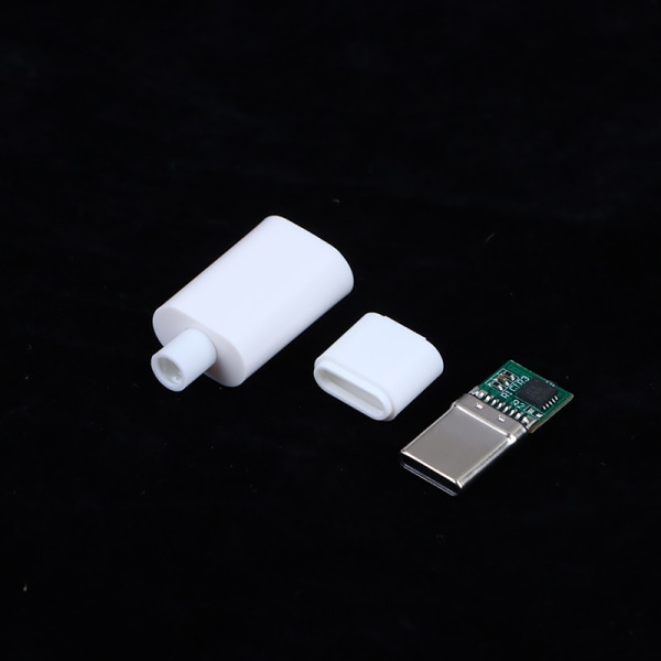 5A PD/QC Decoy Board Hurtigopladning 5V 9V 12V 15V 20V Modul USB T White 12V