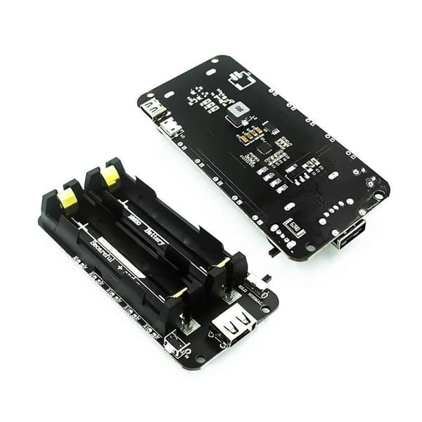 18650 batterihållare med enkel fackstöd USB 5V/2A A1