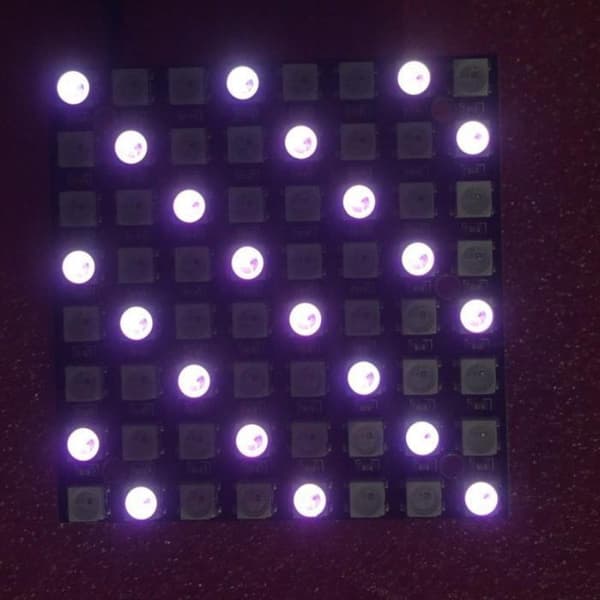 WS2812 LED 5050 RGB 8x8 4 16 25 64 Bit LED Matrix Modul DIY De A