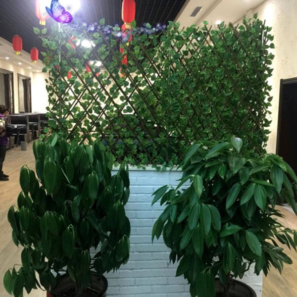 Beste Artificial Ivy Trailing Vine løvverk blomst hengende blad D