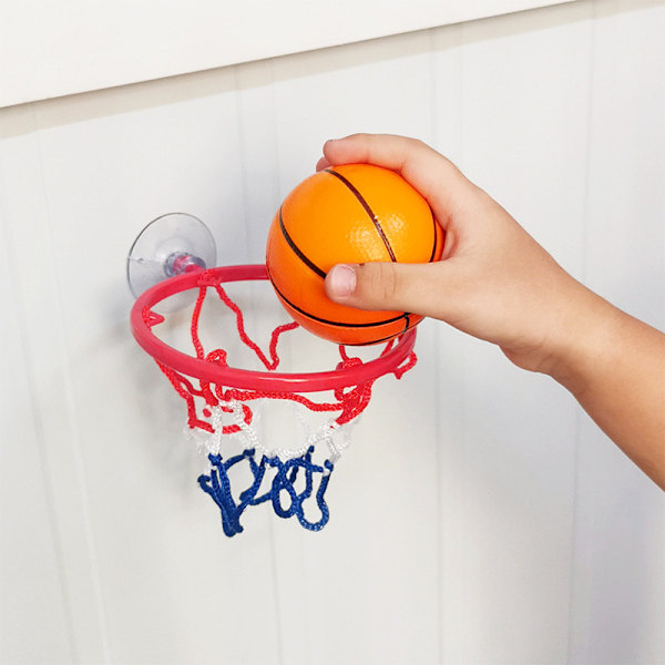 Sportleksaker för barn Basketbollar Leksaker för pojkar Flickor Hängande B Red